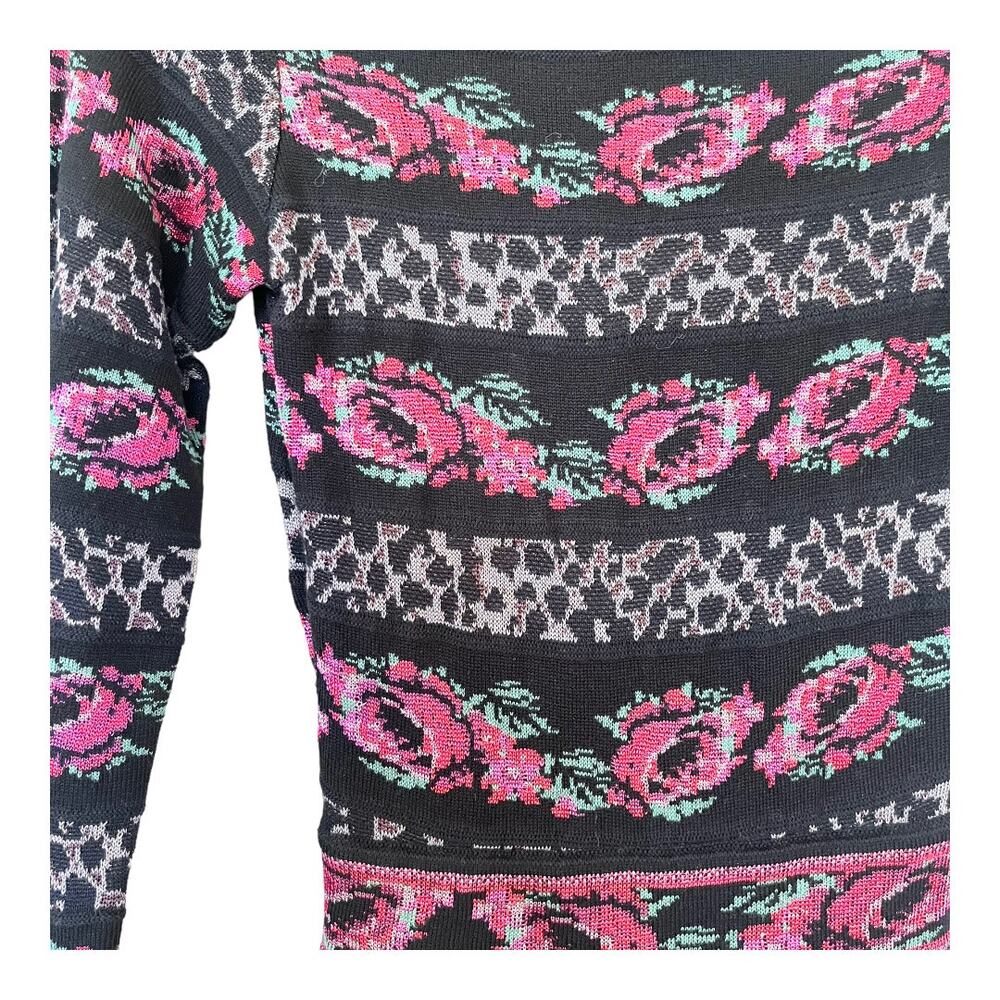 Anthropologie Cecilia Prado Emi Midi Floral Sweater Dress XS - Picture 10 of 15